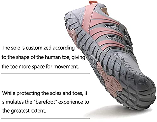 Image of Oranginer Men's Barefoot Shoes - Big Toe Box - Minimalist Cross Training Shoes for Men