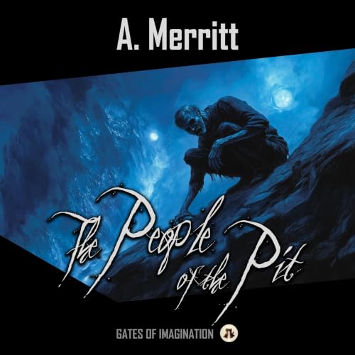 Diseño de la portada del título The People of the Pit