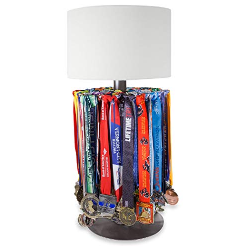 Gone For A Run Running Medal Hanger Table Lamp | Medal Display & Lamp | Holds Over 60 Medals #TOP23