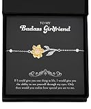 Birthday Bracelet for Girlfriend, 1 Year Anniversary For Girlfriends Unique Gifts, Beautiful Gifts f