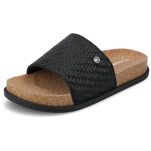 Dakine Women's Loren Cork Footbed Slide Sandal Slip-On Arch Support Comfort Beach Essential