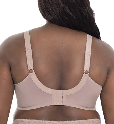 Goddess Women's Plus Size Kayla Underwire Full Cup Bra, Taupe Leo, 44G #TOP1
