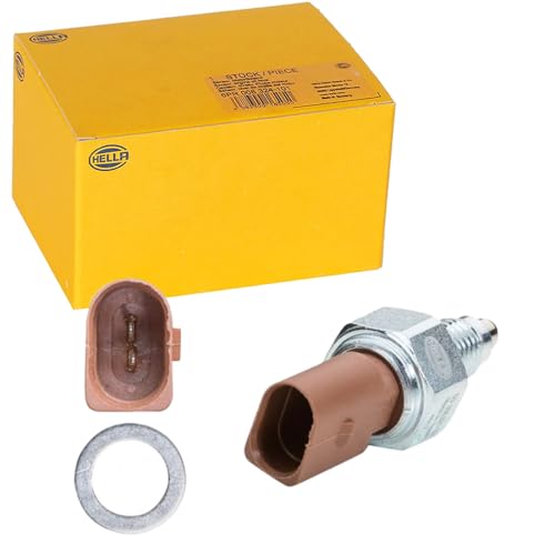 Hella - HELLA 6Zf 008 621-321 Contacteur, Feu De Recul - 12V - 2Pôle - Vissé - Relais À Courant De Travail - Électrique - -21%