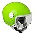 Produktbild CGM Kinder Havana Kinderhelm, Demi-Jethelm, für Motorrad, Roller, grün, YM (51-52cm)