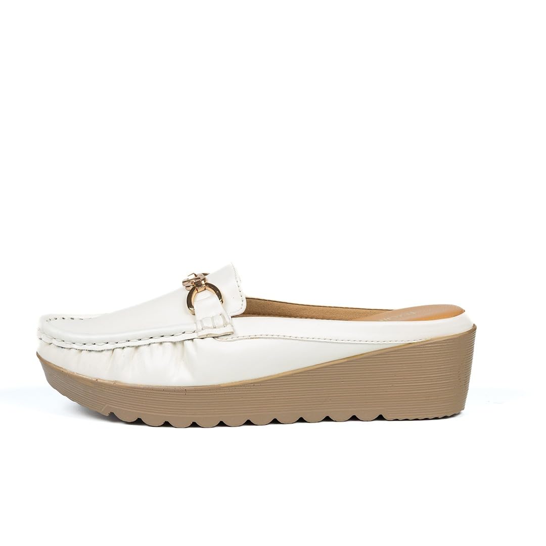 Loafers for Women Ladies Formal Loafer Woman Stylish Platform Heel Footwear Women's Chunky Korean Shoes with Heels Girls Slip On Office Bellies-image-44