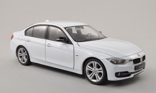 Preisvergleich Produktbild BMW 335i (F30), Weiss , Modellauto, Fertigmodell, Welly 1:24