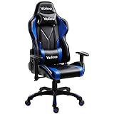 bürostuhl racing gaming stuhl elite mg-200 schreibtischstuhl drehstuhl sportsitz 【Ergonomischer Design】 Dieser Gaming-Stuhl mit hoher Rückenlehne ist mit einer abnehmbaren Kopfstütze und einem Lendenkissen, die eine korrekte Ausrichtung und Unterstützung von Rücken und Nacken gewährleisten und dazu beitragen, Müdigkeit durch lange Spiel- oder Arbeitsstunden zu reduzieren.