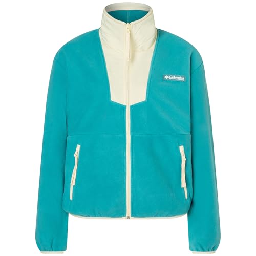 Columbia Donna Sequoia Grove Fleece giacca, teal-lemon wash, XS