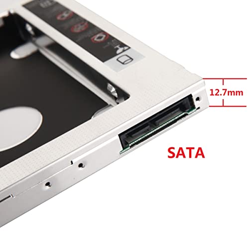 Caddy para 2do disco HDD SSD para HP Elitebook miniatura 4
