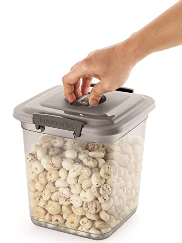 Image of Nakoda 800 Everyday Container Storage Box for Multipurpose Use,Color May Vary - 7.5 litre, (23 x 22.8 x 23.8) cm