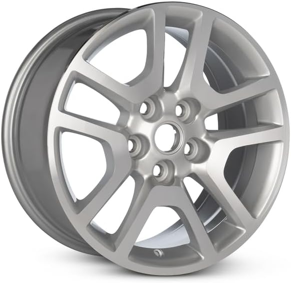 New 17x8 inch OEM Direct Replacement Aluminum Wheel for 2013-2016 Chevrolet Malibu 5-120mm Silver 17 in Rim 9598668,