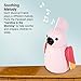 Little Big Friends Musical Baby Toy – Soft Plush Pull-String Cord Classical Toy for Baby & Toddlers | Soothing Stuffed Cuddly Animal Gift | Paris The Parakeet