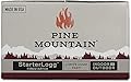 Pine Mountain StarterLogg Select-A-Size Firestarting Blocks, 24 Starts Firestarter Wood Fire Log for Campfire, Fireplace, Wood Stove, Fire Pit, Indoor & Outdoor Use, Red