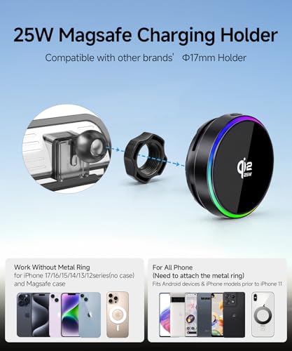 Soporte de teléfono de rotación de 360° para evitar cables en BMW 5