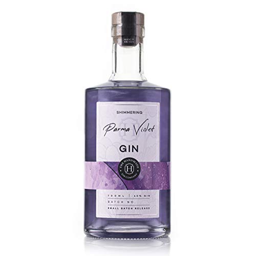 Parma Violet Handmade Gin 70cl - Shimmering Premium Craft Gin - 40% ABV