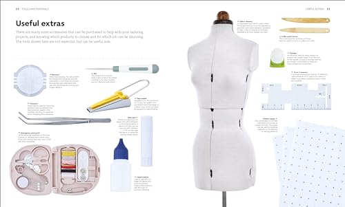 Image of The Tailoring Book: Measuring. Cutting. Fitting. Altering. Finishing (Ultimate Craft Guides)
