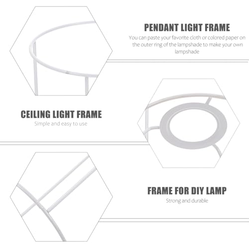 Protège ampoule LED en cage de fer pour lampe de bureau stable - 8