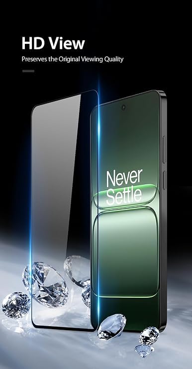 Image of Military-Grade Gorilla Tempered Glass Screen Protector For OnePlus 15 Edge To Edge Coverage With Easy Installation Kit (One Plus 15)