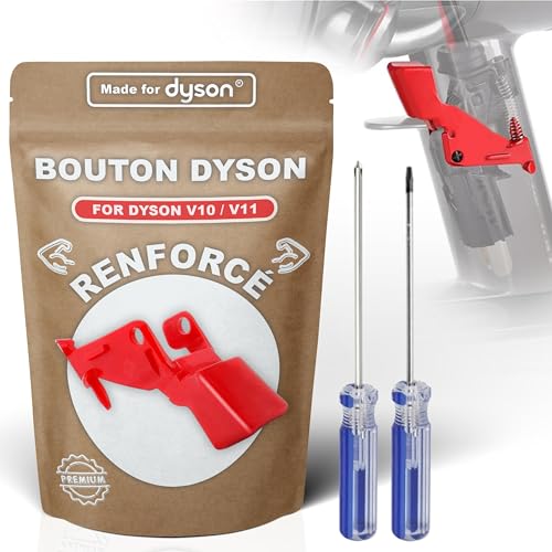 Interrupteur bouton gachette robuste avec outils tournevis Compatible avec Dyson V10 V11 sv12 sv14 et compatible avec Dyson V11