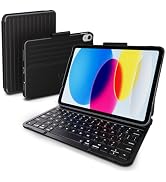 Amazon.com: PAUL B for iPad 11th/10th Gen Case with Keyboard 11