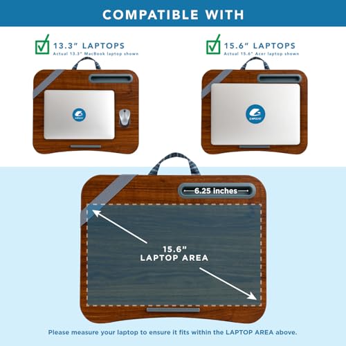 Image of LAPGEAR Designer Lap Desk - Arrow Stripes, 2-Pack with Storage Basket