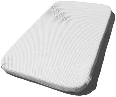 SUZY® Bedside Crib Mattress with Amicor Intelligent Anti-Microbial Advanced Technology Cover Compatible with The Next to Me Crib British Made 4cm Thick Reversible