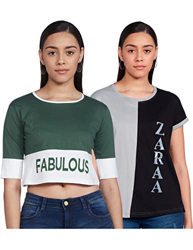 Image of DHRUVI TRENDZ Women's Regular Fit TOP