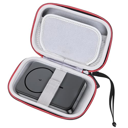 RLSOCO Case for UGREEN Magsafe/Magsafe Magnetic Power Bank, 10000mAh 20W Wireless Portable Charger - Black (Cover Only)