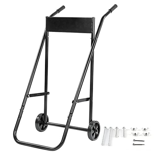 Support de moteur hors-bord marin pliable en tube d'acier de transport
