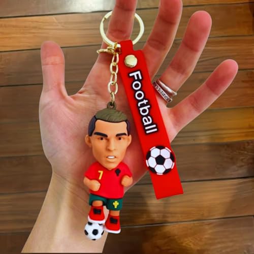 Image of Cute 3D Keychain | Keyring & Quirky Bag Charm | Hard Silicone, Unbreakable | Travel Essential | Kids Friendly | Strap & Bag Hook