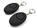 Produktbild ocona 2er Pack Taschenalarm, Selbstverteidigung, Sirene 140dB, LED-Lampe (schwarz)