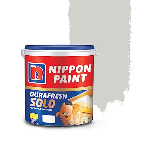 Image of Nippon Paint Durafresh Solo Exterior Emulsion Paint (Ash Gray, 4 L)