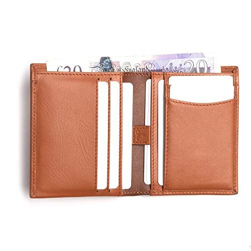 Snakehive Real Leather RFID Blocking Mens Slim Wallet Credit Carder Holder Bifold In Eco Friendly Packaging2