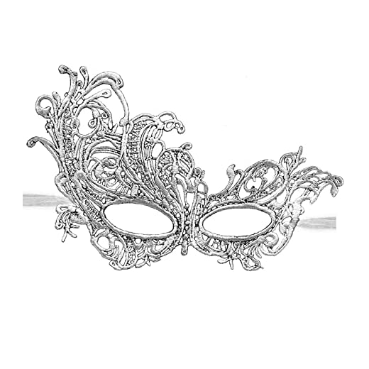 Masquerade Mask Party Mask For Women Mardi Gras (Ballroom Mystery Angel Princess), Black