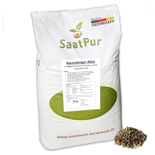 SaatPur Rasendünger für sattes Grün