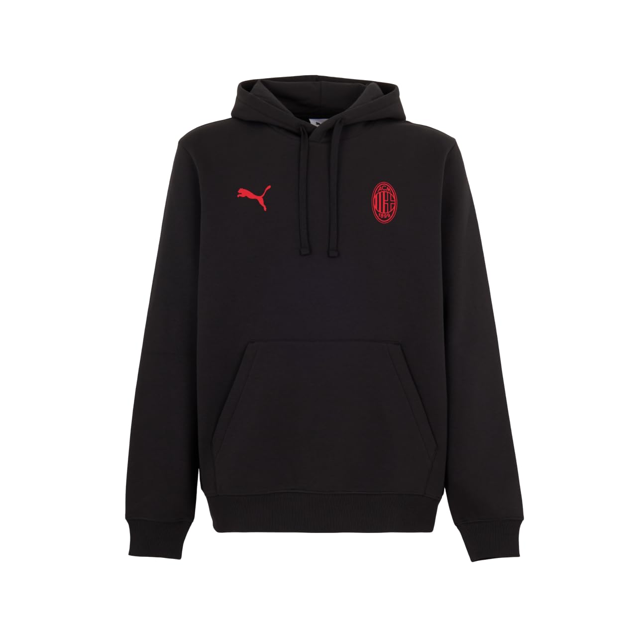 A.C. Milan Felpa con Cappuccio Ftbless Felpa con Logo A.C. Milan e Puma, Prodotto Ufficiale Unisex - Adulto