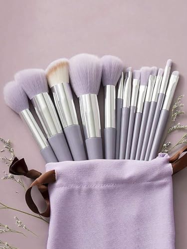 13Pcs Makeup Brush Set Soft Fluffy Professional Cosmetic Foundati...