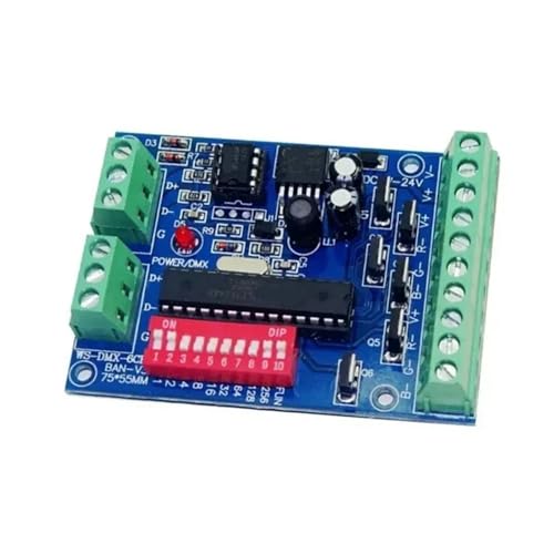 Decodificador LED RGB DMX512 para solucionar fallos de parpadeo en tiras de luz