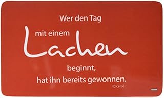 Kesper Breakfast Board Lachen of Melamine, Multi-Colour, 23.5 x 14 x 0.4 cm