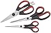 Produktbild Meister Scheren-Set 3-teilig - Inkl. Küchenschere, Schneidschere & Bastelschere - Rostfreie Edelstahl-Klingen - Soft-Grip-Griffe - Mit Flaschenöffner & Co / Haushaltsschere / Allzweckschere / 4384230