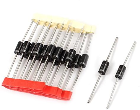Aexit 20 Pcs Diodes 1000V 3A Through Hole Zener Diodes Varactor Diodes Voltage Stabilizer
