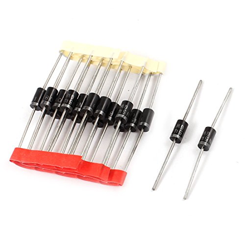 Aexit 20 Pcs Diodes 1000V 3A Through Hole Zener Diodes Varactor Diodes Voltage Stabilizer #TOP4