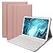 Produktbild Tastatur Hülle für Huawei Matepad Pro 10.8 2019, Claelech Flip Leder Rückseite Gehäuse Schutzhülle, magnetisch Abnehmbarer Bluetooth Tastatur mit QWERTZ Layout