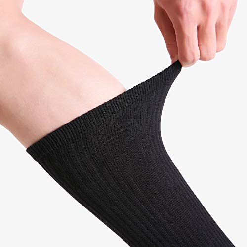 WANDER Women's Athletic Crew Socks 8 Pairs Cushion Running Socks for Women Sport Wicking Cotton Socks 7-10/10-143