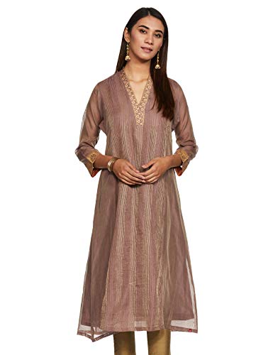 Image of BIBA Women's Cotton Straight Kurta
