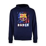 FC Barcelona - Sudarera Hoodie Marble con Capucha - Licencia Oficial - Talla XXL