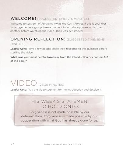Forgiving What You Can't Forget Bible Study Guide plus Streaming Video: Discover How to Move On, Make Peace with Painful Memories, and Create a Life That's Beautiful Again - Image 5