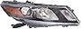 Evan Fischer Headlight Assembly Compatible with 2010-2011 Honda Accord Halogen Passenger Side