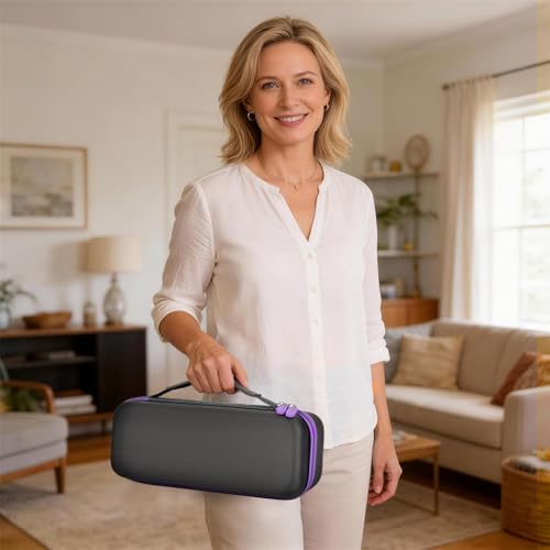 PAIYULE Portable Steamer Travel Case, Storage Bag Compatible with DRFLASH Handheld Clothes Steamer, Organized with Mesh Pocket for Accessories (Case Only), Dark Gray by PAIYULE - Image 7