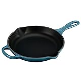 Le Creuset Signature Iron Handle Skillet, 9-Inch, Marine